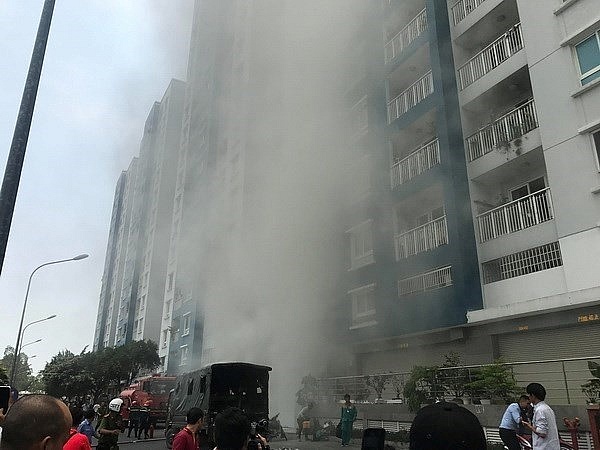 Ministry of Construction request review of fire prevention | Society | Vietnam+ (VietnamPlus)