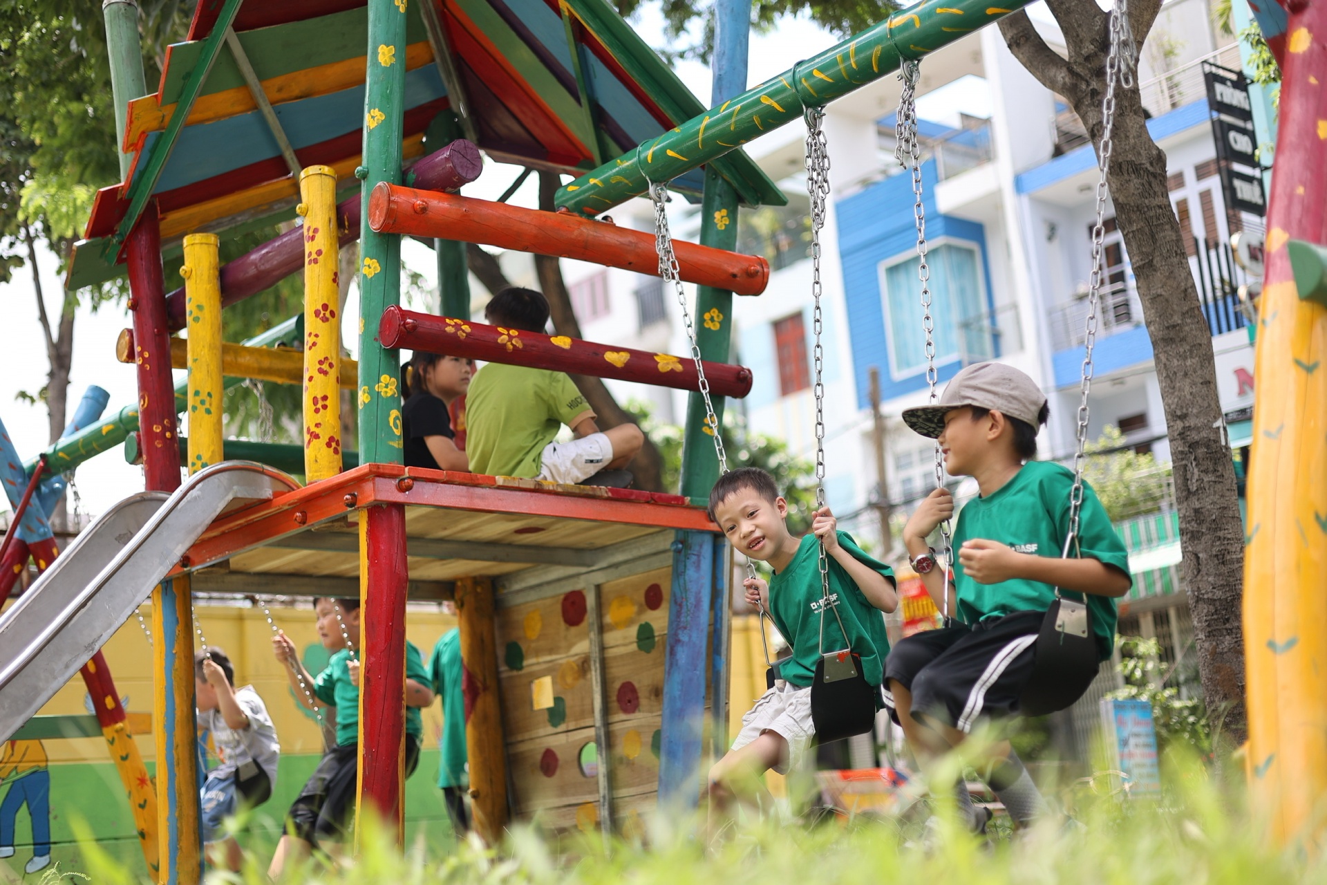 BASF Vietnam and Think Playgrounds launch seventh public playground in Ho Chi Minh City