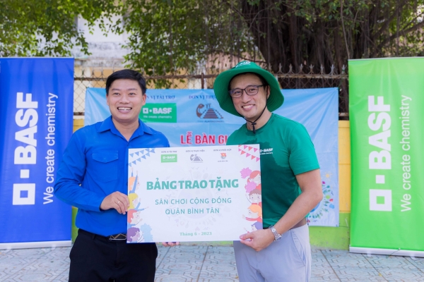 BASF Vietnam and Think Playgrounds launch seventh public playground in Ho Chi Minh City - Vimarsana News