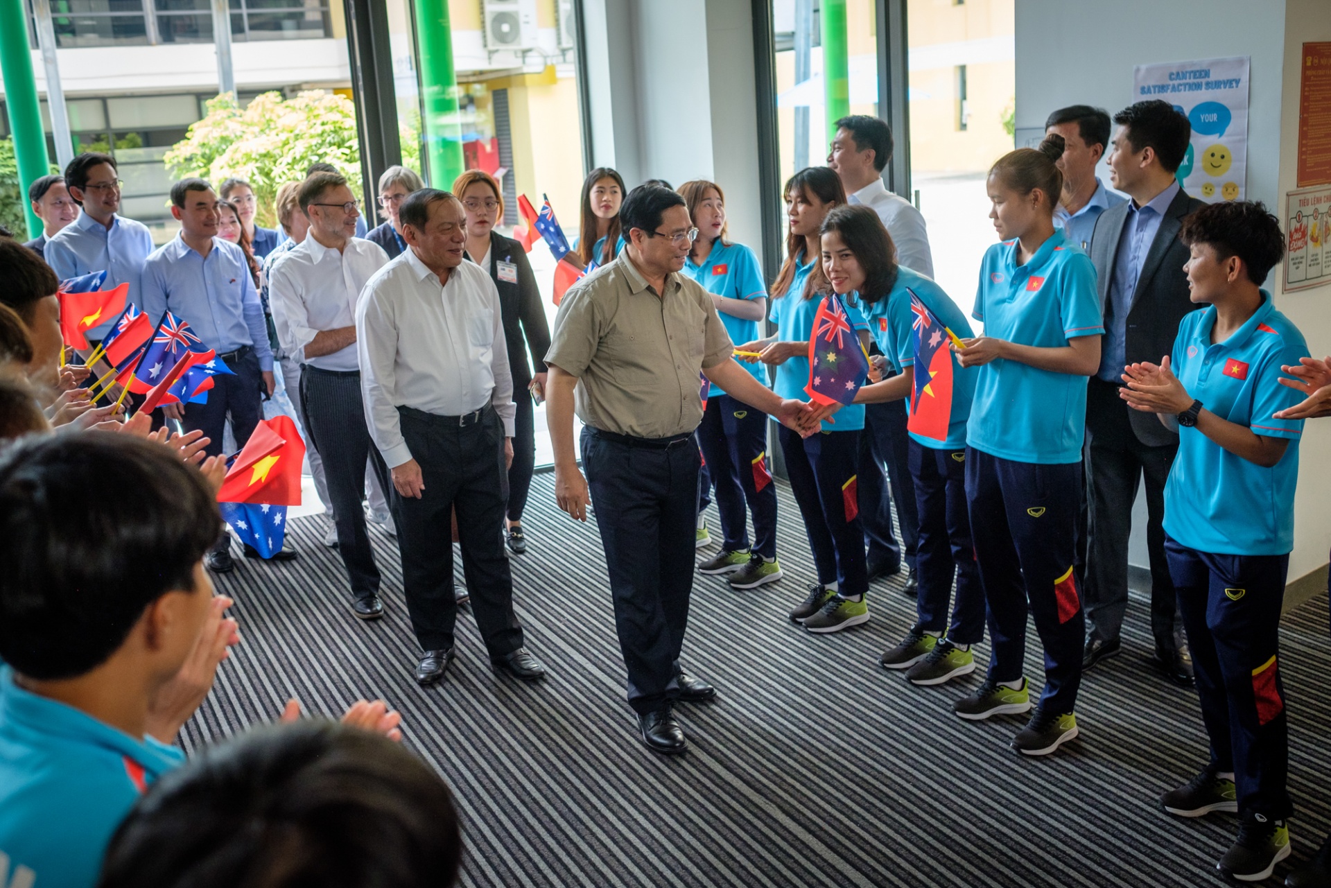 PMs of Australia and Vietnam promote the power of sport to change girls’ lives