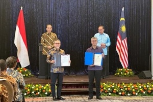 Indonesia, Malaysia ink border trade agreement update