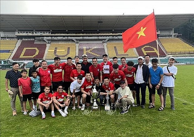 Vietnamese team defends championship in Czech Senate’s football tournament | Culture - Sports  | Vietnam+ (VietnamPlus)