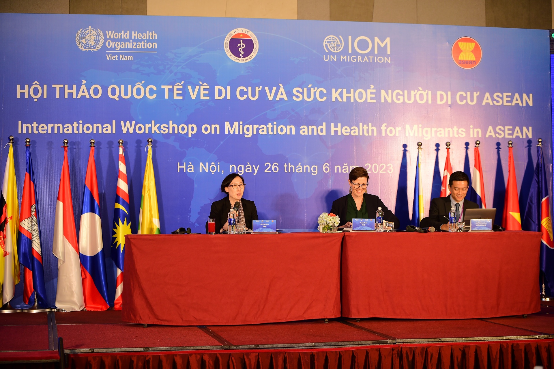 Cooperation to improve migrant health and well-being in ASEAN region