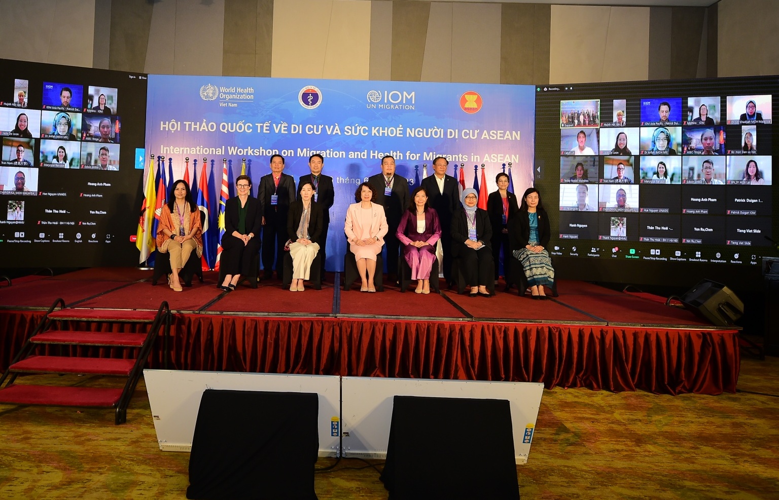 Cooperation to improve migrant health and well-being in ASEAN region