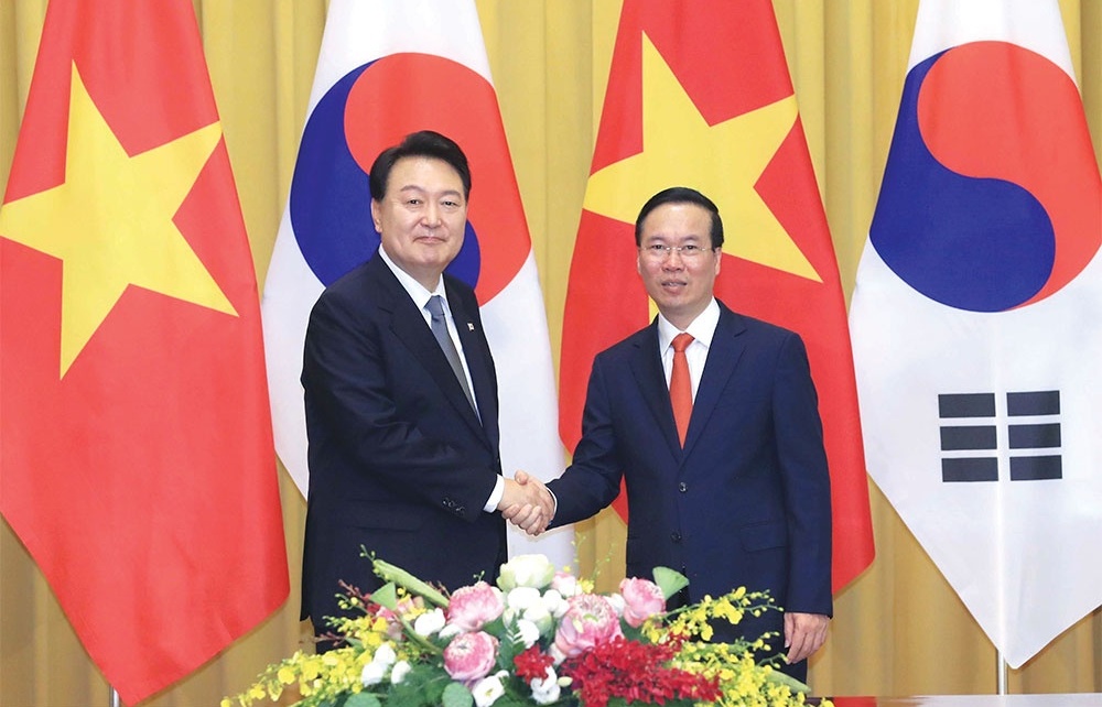 Leader visit heralds fresh Korean ties