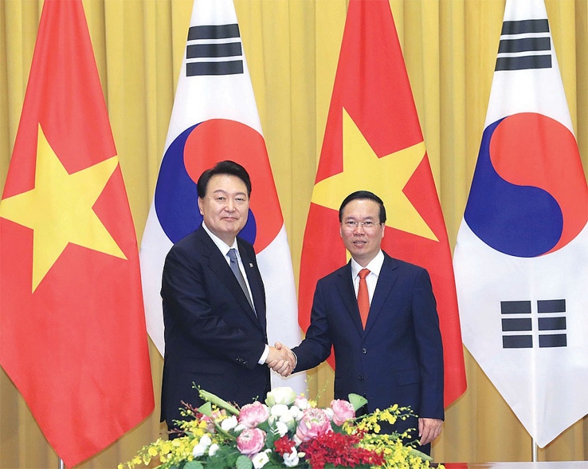 Leader visit heralds fresh Korean ties