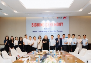 Sao Do Group collaborates with RMIT on human resources training