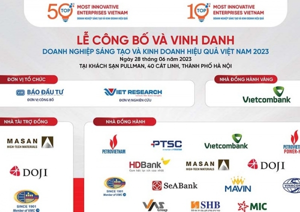 Top Innovative Enterprises Vietnam 2023 announced - Vimarsana News