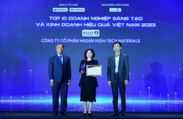 Masan High-Tech Materials honoured in Top 10 Most Innovative Enterprises Vietnam 2023 - Vimarsana News