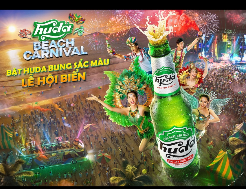 Huda pioneers experience of colorful and explosive Beach Carnival in Central Vietnam