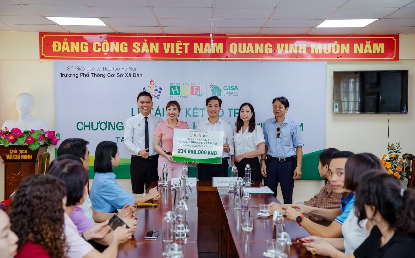 Herbalife Vietnam renews partnership to improve nutrition for over 1,100 children