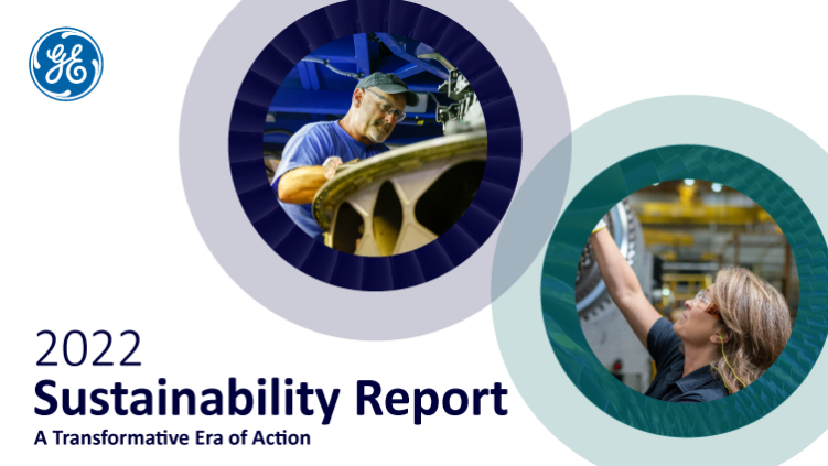 GE's 2022 Sustainability Report indicative of transformative era of action