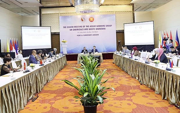 Eighth ASEAN Working Group on Chemicals and Waste meeting opens in Hanoi | ASEAN | Vietnam+ (VietnamPlus)