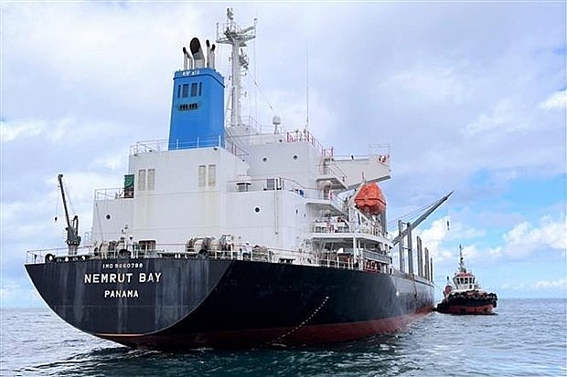Panamanian ship rescued south-central waters | Society | Vietnam+ (VietnamPlus)