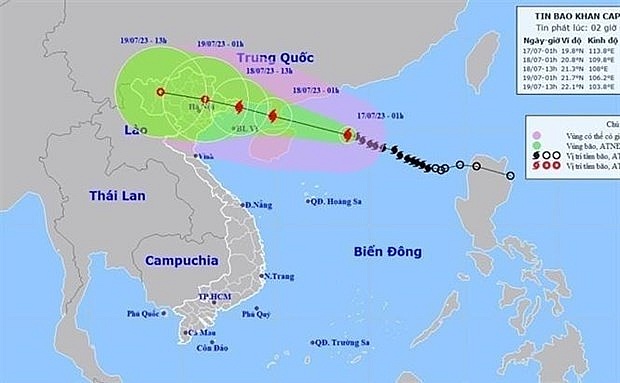 About 30,000 to be evacuated due to Storm Talim | Environment | Vietnam+ (VietnamPlus)