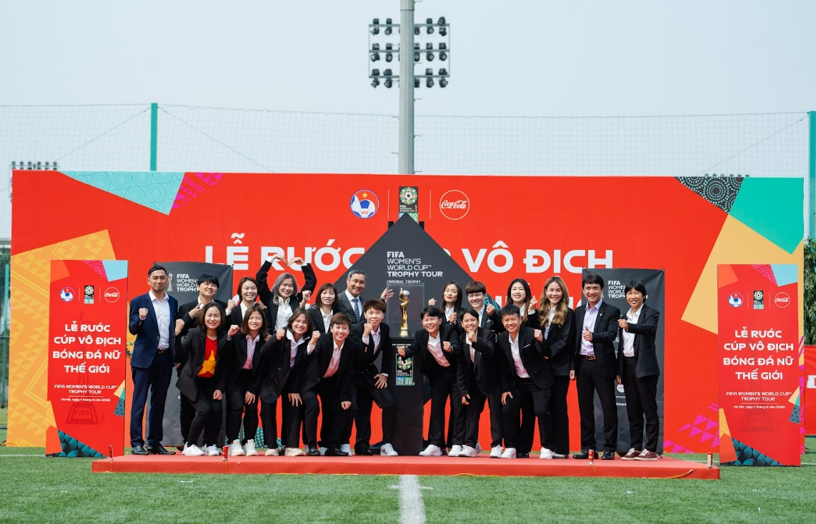 coca cola builds excitement for vietnamese womens team on global football stage