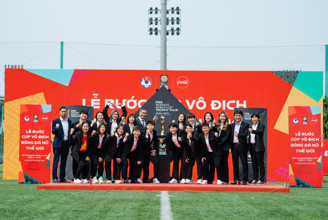 Coca-Cola builds excitement for Vietnamese women's team on global football stage