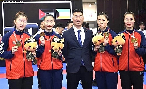 Vietnamese women’s karate team win gold in Asia | Culture - Sports  | Vietnam+ (VietnamPlus)