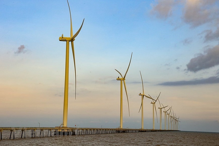 Bac Lieu’s wind power farm: A must-see destination for sunset lovers