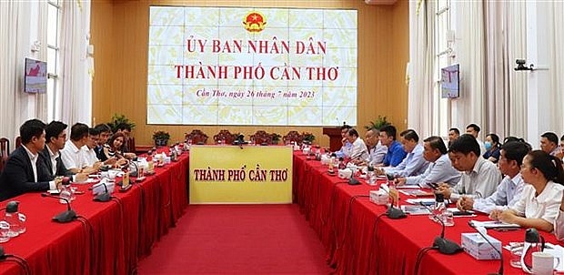 Can Tho city, RoK’s SK Group eye cooperation in green economy | Business | Vietnam+ (VietnamPlus)