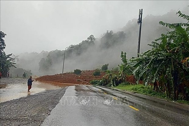 Four missing in Lam Dong landslide | Society | Vietnam+ (VietnamPlus)