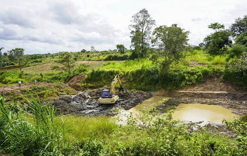 Over 120 climate-resilient ponds enhance water security for farmers