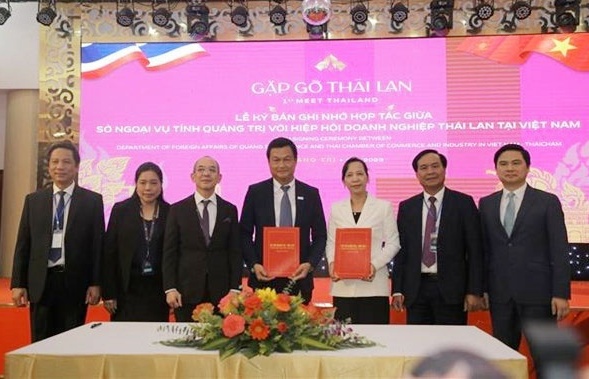 vietnamese thai localities and businesses boost cooperative ties