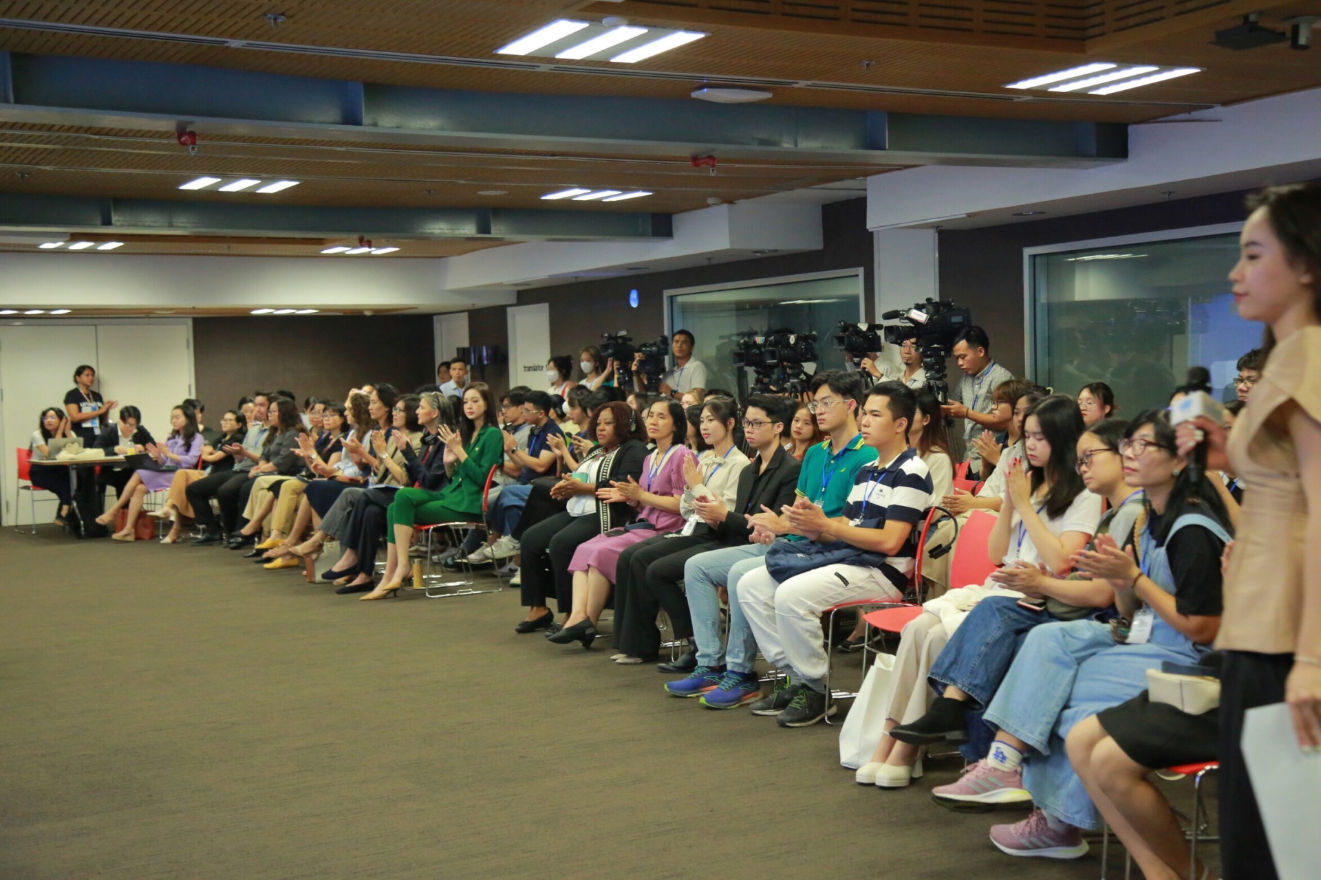 the Green United Nations House in Ha Noi welcomed over 50 young changemakers to commemorate International Youth Day on August 12.