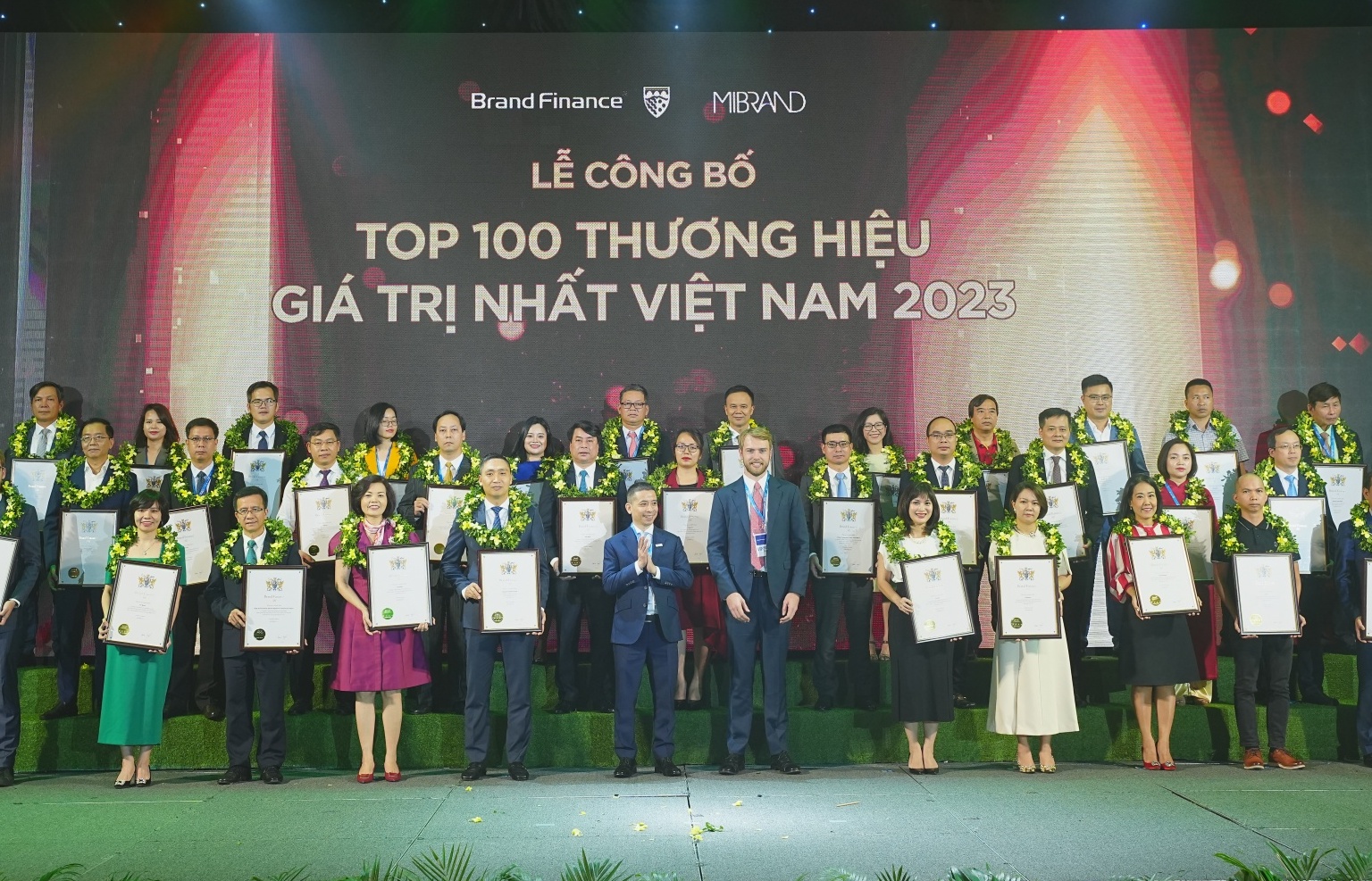 Honouring the 100 most valuable brands in Vietnam 2023
