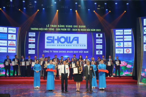 Showa Brain Navi wins at Golden Board of Vietnam Typical Intellectual Entrepreneurs 2023 - Vimarsana News