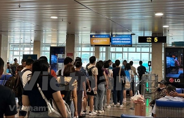 Tan Son Nhat Int"l Airport to see huge load on National Day holiday