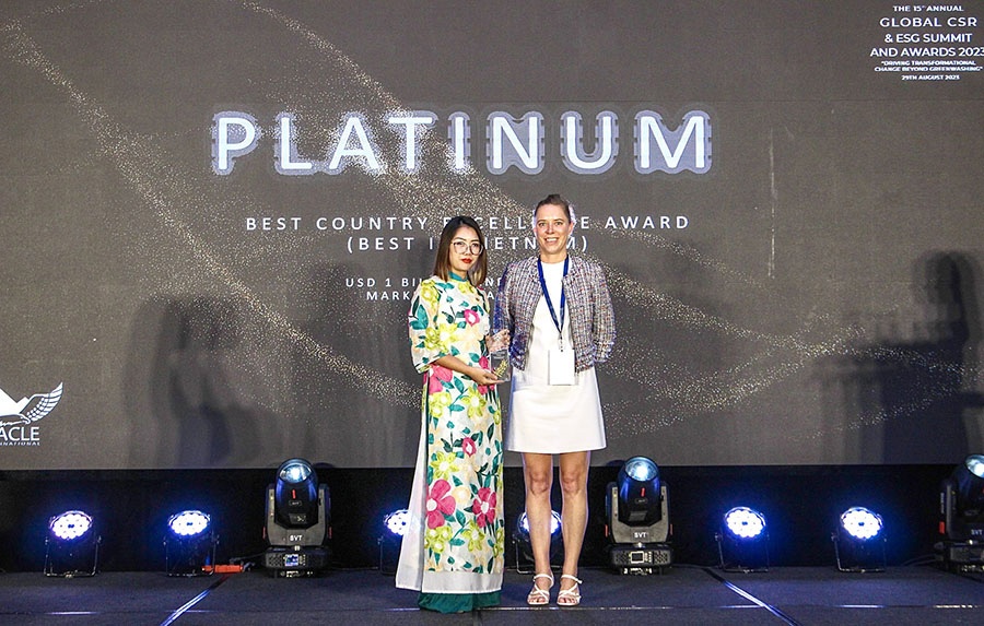 FPT honoured at Global CSR & ESG Summit and Awards 2023
