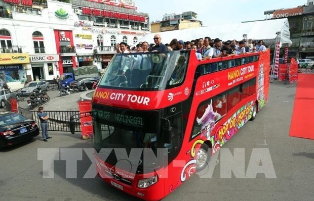 Hanoi offers free double-decker rides on holiday