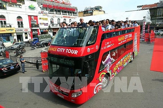 Hanoi offers free double-decker rides on holiday | Society | Vietnam+ (VietnamPlus)