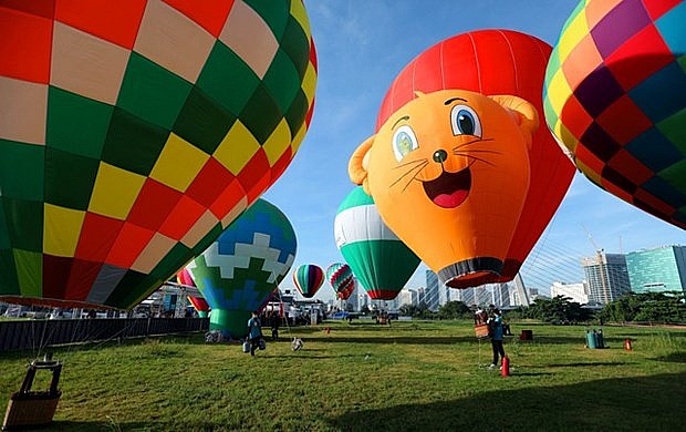HCM City to hold hot-air balloon show to celebrate National Day | Culture - Sports  | Vietnam+ (VietnamPlus)