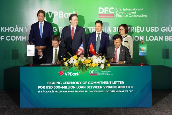 DFC pledges $300-million bilateral loan to VPBank for sustainable finance - Vimarsana News