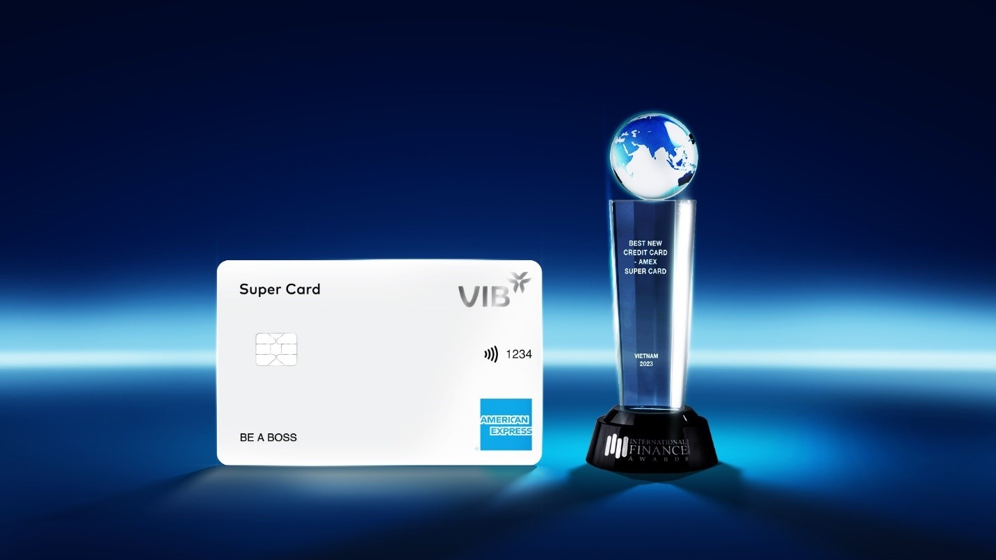 VIB Super Card shining as Vietnam's 'Best New Credit' for 2023