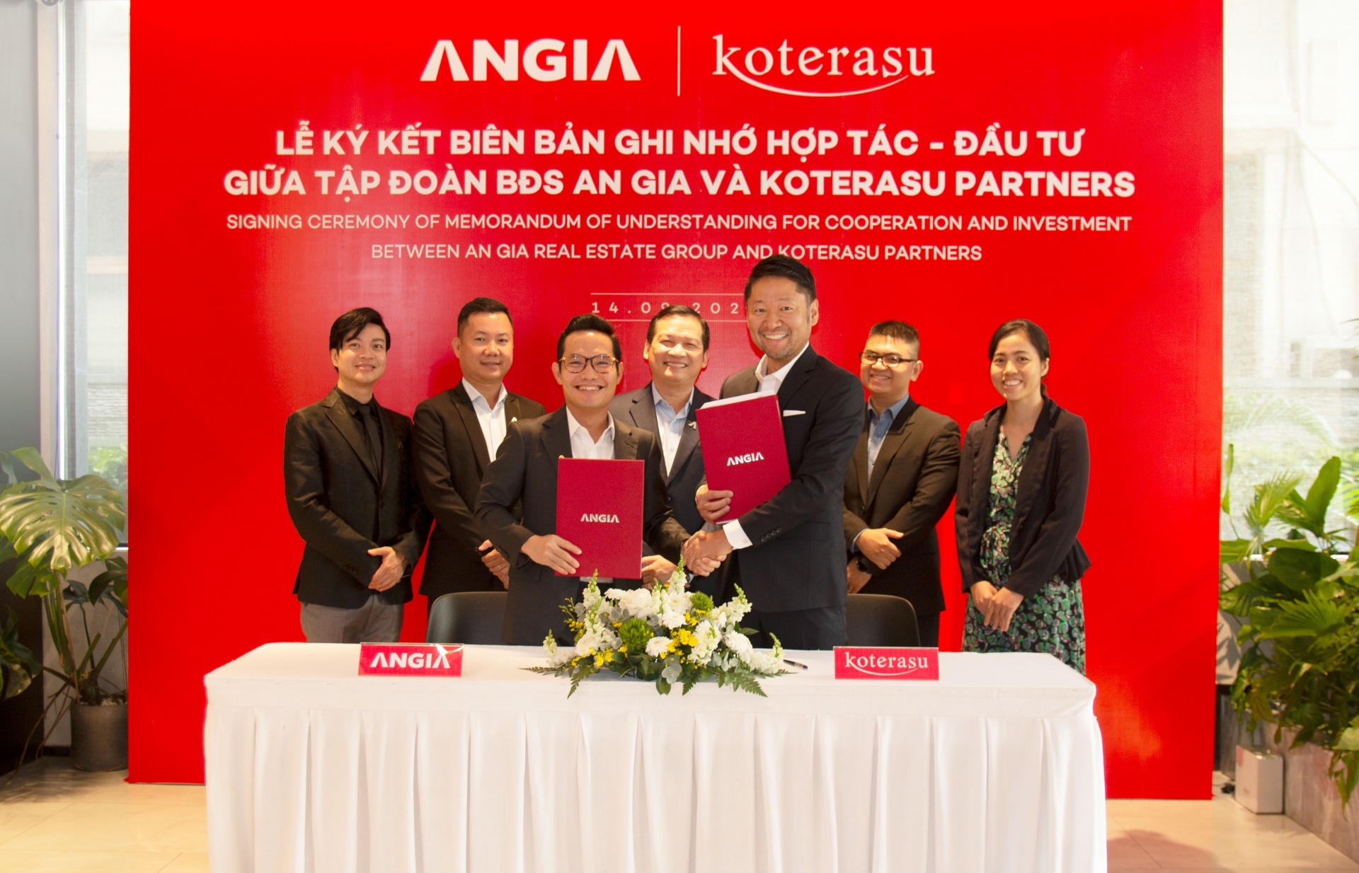 Koterasu reaches $10 million investment agreement with An Gia