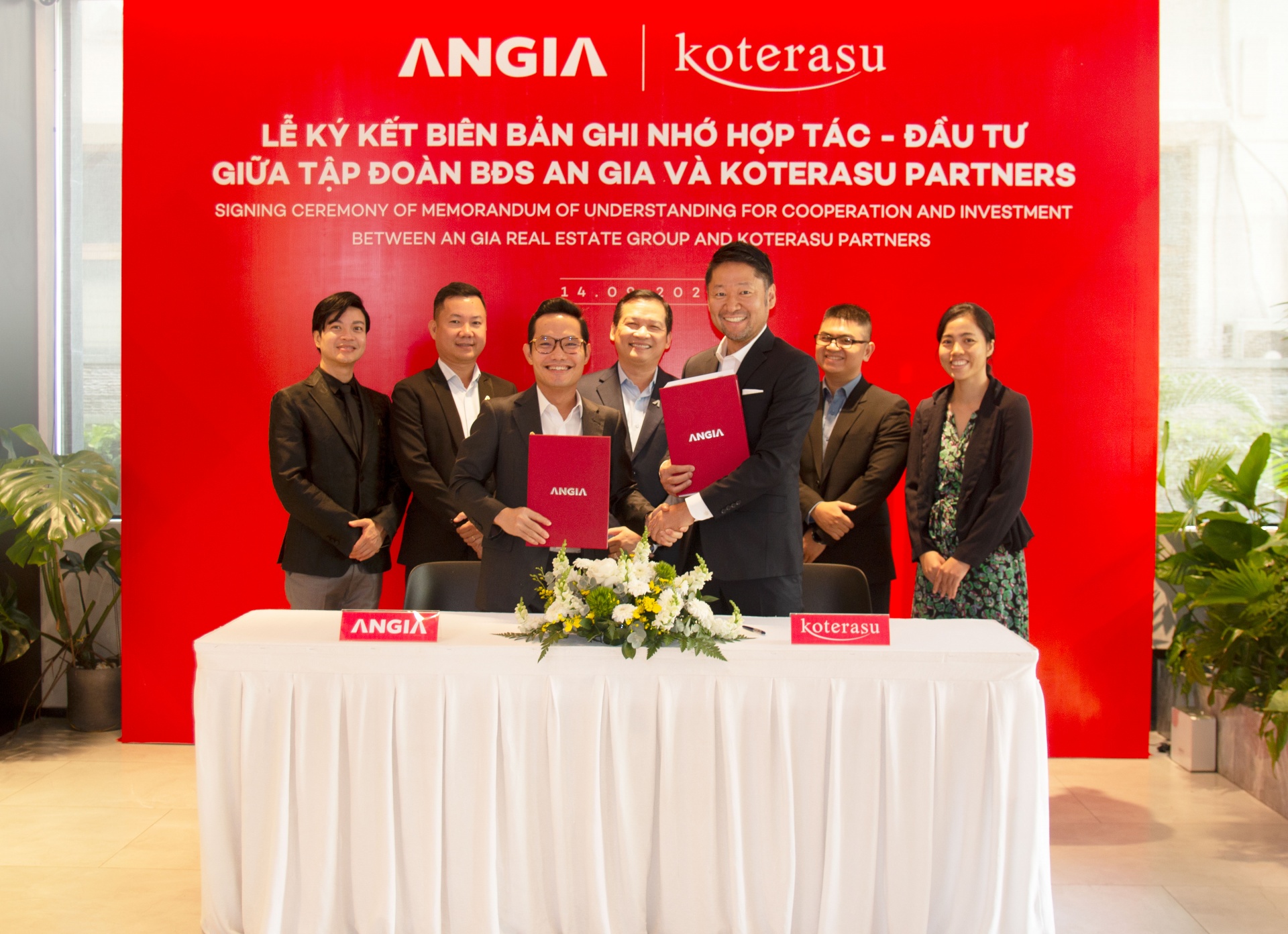 Koterasu reaches $10 million investment agreement with An Gia