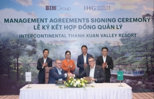 IHG and BIM Group unveil first valley resort in Vietnam under the InterContinental brand