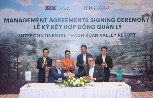 IHG and BIM Group unveil first valley resort in Vietnam under the InterContinental brand - Vimarsana News