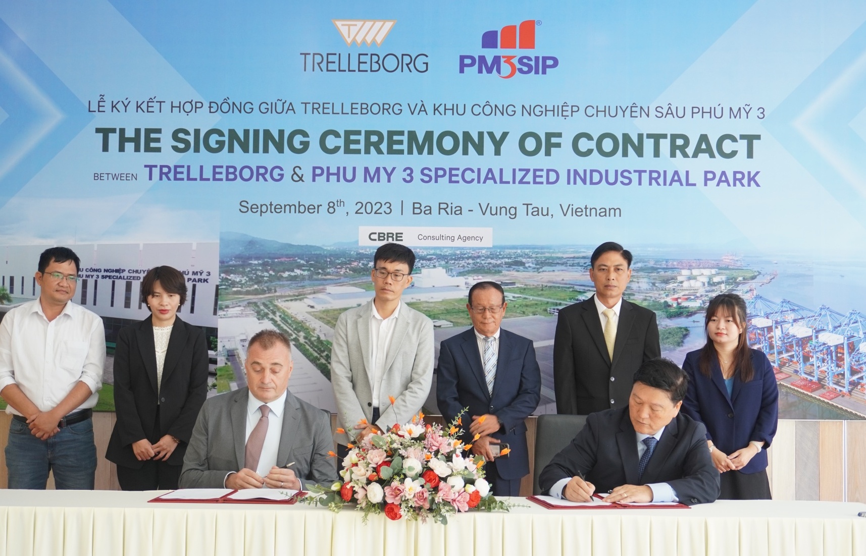 Trelleborg forms strategic cooperation with Phu My 3 Specialised IP