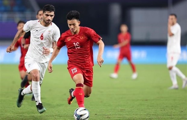 ASIAD 2023: Vietnam men's football faces difficulty after losing 0-4 to Iran