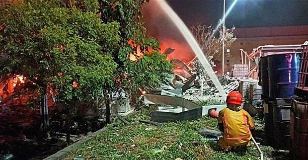 Nineteen Vietnamese citizens injured in factory explosion in Taiwan