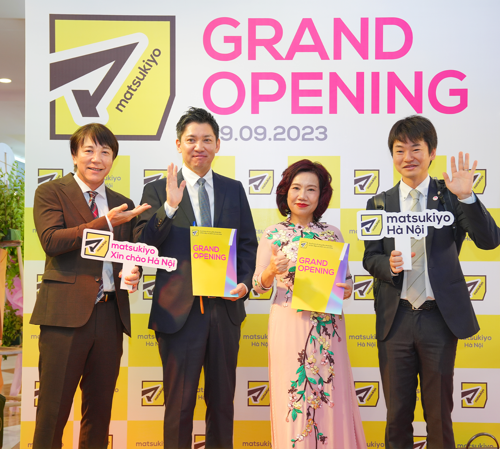 The event marks an important step forward for Matsukiyo in the Vietnamese market and offers Hanoi customers quality Japanese-style products and services.