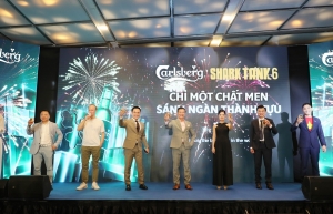 Carlsberg và Shark Tank Việt Nam chung tay mừng tiến bộ quốc gia