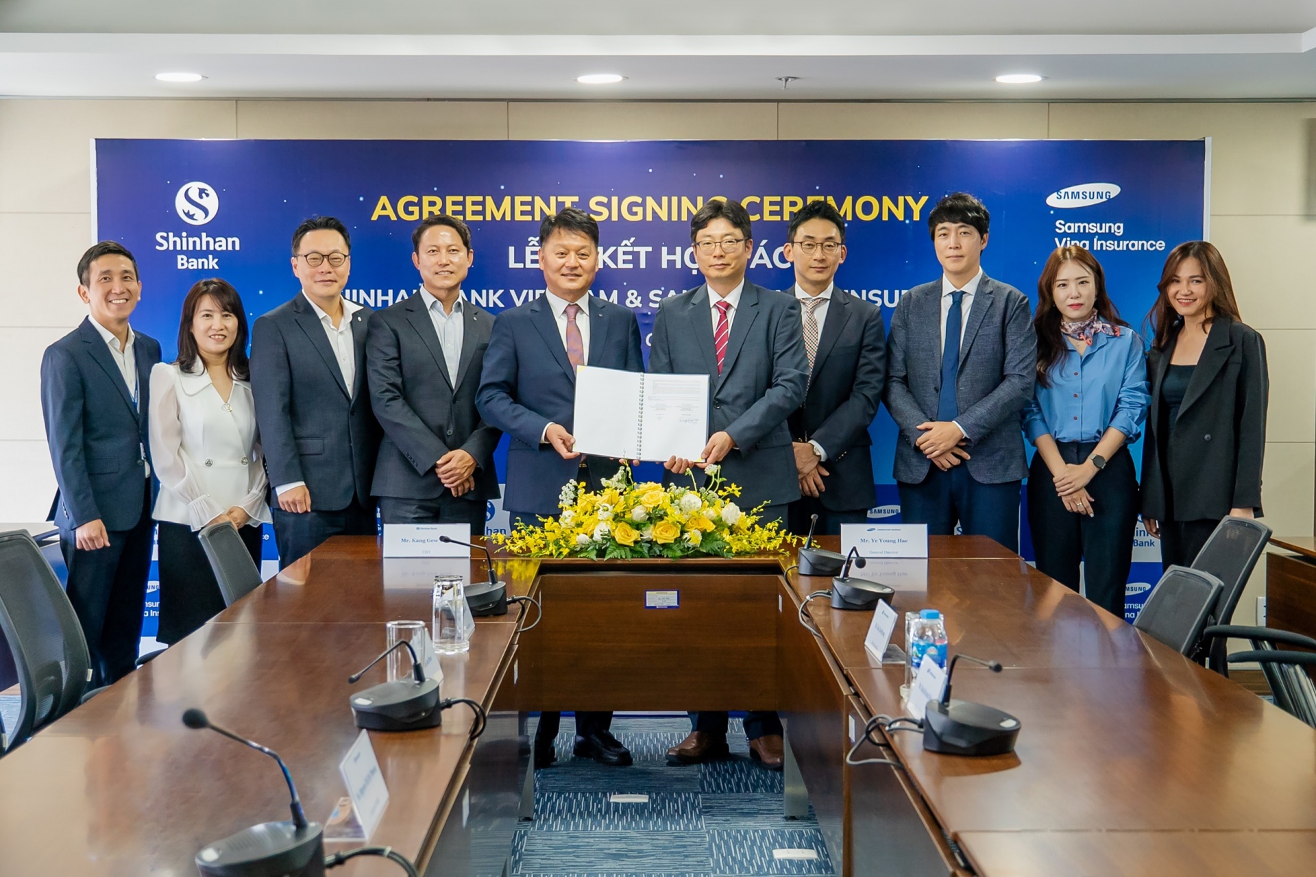 Shinhan Bank Vietnam forges partnership with Samsung Vina Insurance