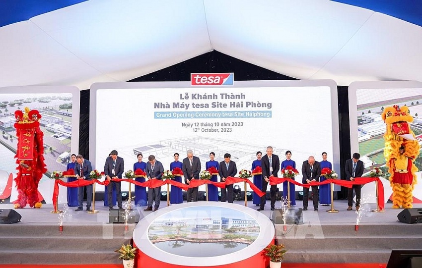 tesa officially opens new site in Haiphong expanding its footprint in Asia