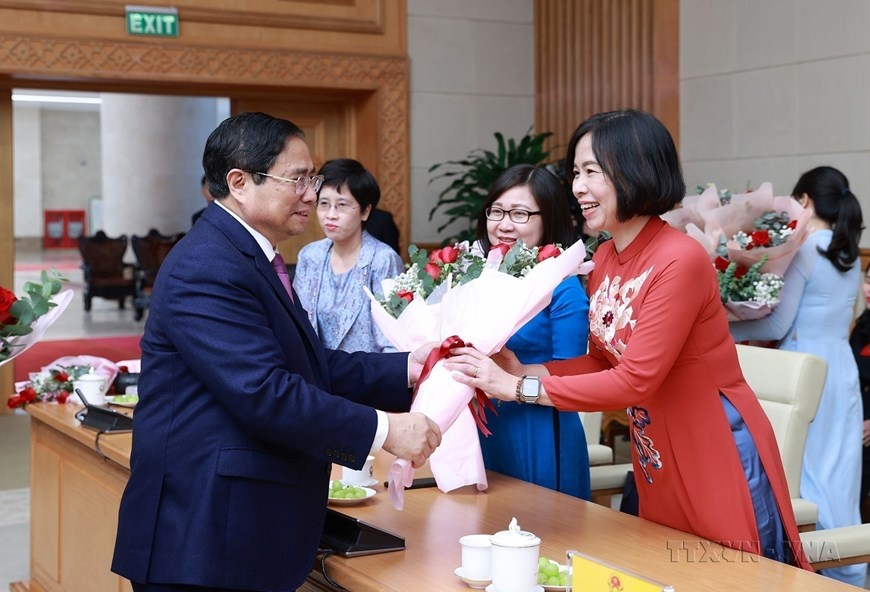 Vietnamese women affirm role and position in social development