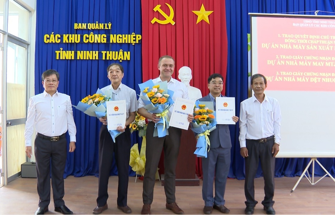 German Suedwolle Group's new $27 million textile plant in Ninh Thuan